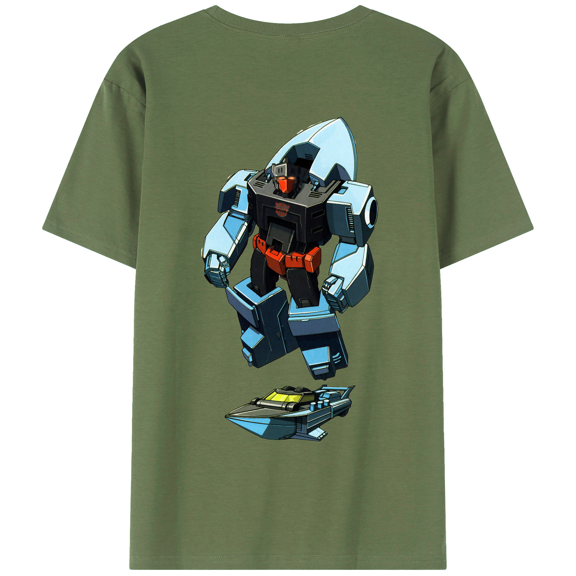 （画像用）  綿100％ メンズ半袖Tシャツ（バックプリント） 通気性